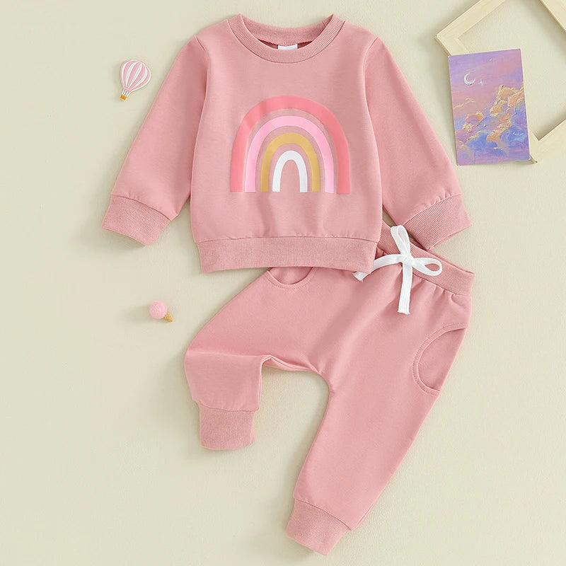 Conjunto Inverno Arco-Íris Infantil