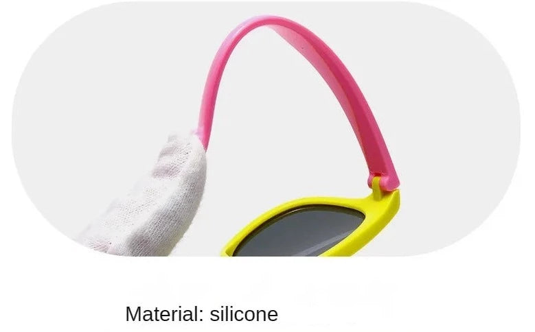 Óculos de Sol Infantil de Silicone