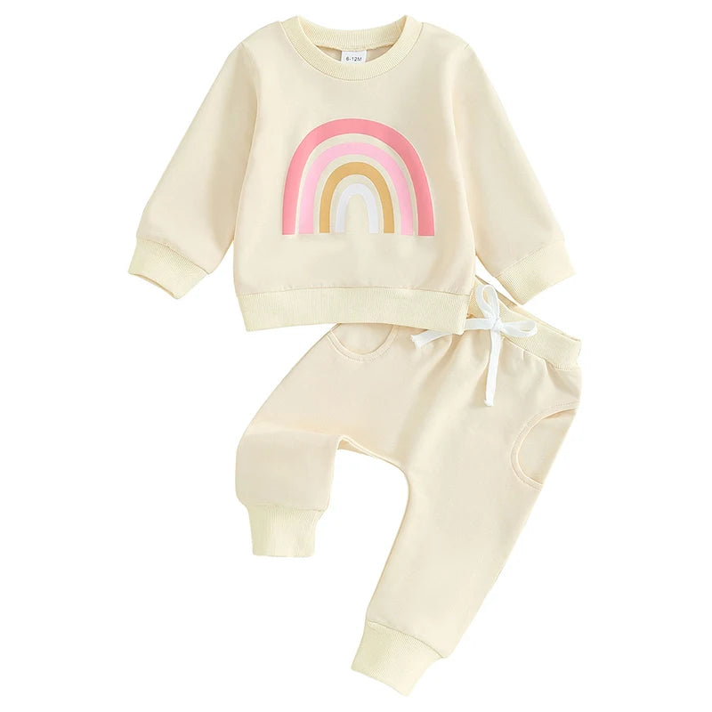 Conjunto Inverno Arco-Íris Infantil