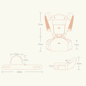 Canguru Ergonômico para Bebês