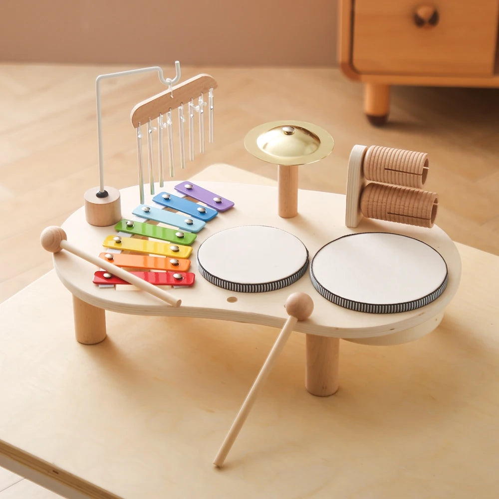 Instrumento Musical Infantil Montessori - Bateria