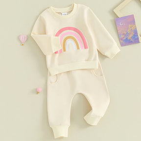 Conjunto Inverno Arco-Íris Infantil